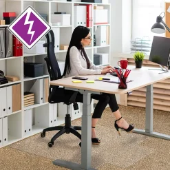 Floortex Computex Advantagemat Carpet Chair Mat with Lip, 36