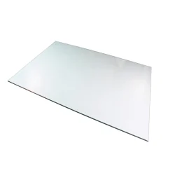 Floortex Glaciermat Carpet & Hard Floor Chair Mat, 36" x 42", Crystal Clear Glass (FC123642EG)