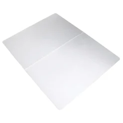 Floortex Revolutionmat Carpet Chair Mat, 46" x 57", Designed for Low-Pile Carpet, Translucent Polypropylene (NCMFLLGC0004)