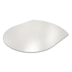 Floortex Ultimat Carpet Chair Mat, 39 x 49", Designed for Low/Medium-Pile Carpet, Clear Polycarbonate (119923SR)