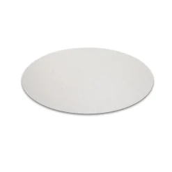 Floortex Ultimat Floor Mat, 24" Diameter, Designed for Medium-Pile Carpet, Clear Polycarbonate (126020RR)