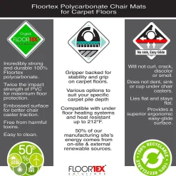 Floortex Valuemat Plus Chair Mat, 30