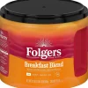 Folgers Breakfast Blend Ground Coffee, Light Roast, 22.6 oz. (2550020529)