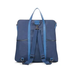 Francine Collection Highline Laptop Backpack, Medium, Navy (ZFB14NAVYHIGHLINE)