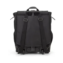 Francine Collection Wheels Up Laptop Backpack, Black (BKBUDGRL_SM)