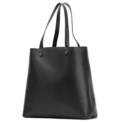 Francine Collections Made Easy Leather 15.6 Laptop Tote, Black (FCTBLKMADE)