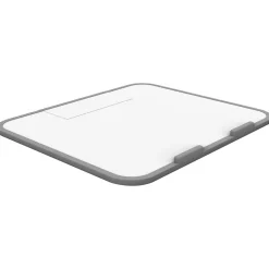 Function101 Elevate 10.94" x 10" Plastic Laptop Stand, White/Gray (F101-ELWHP)