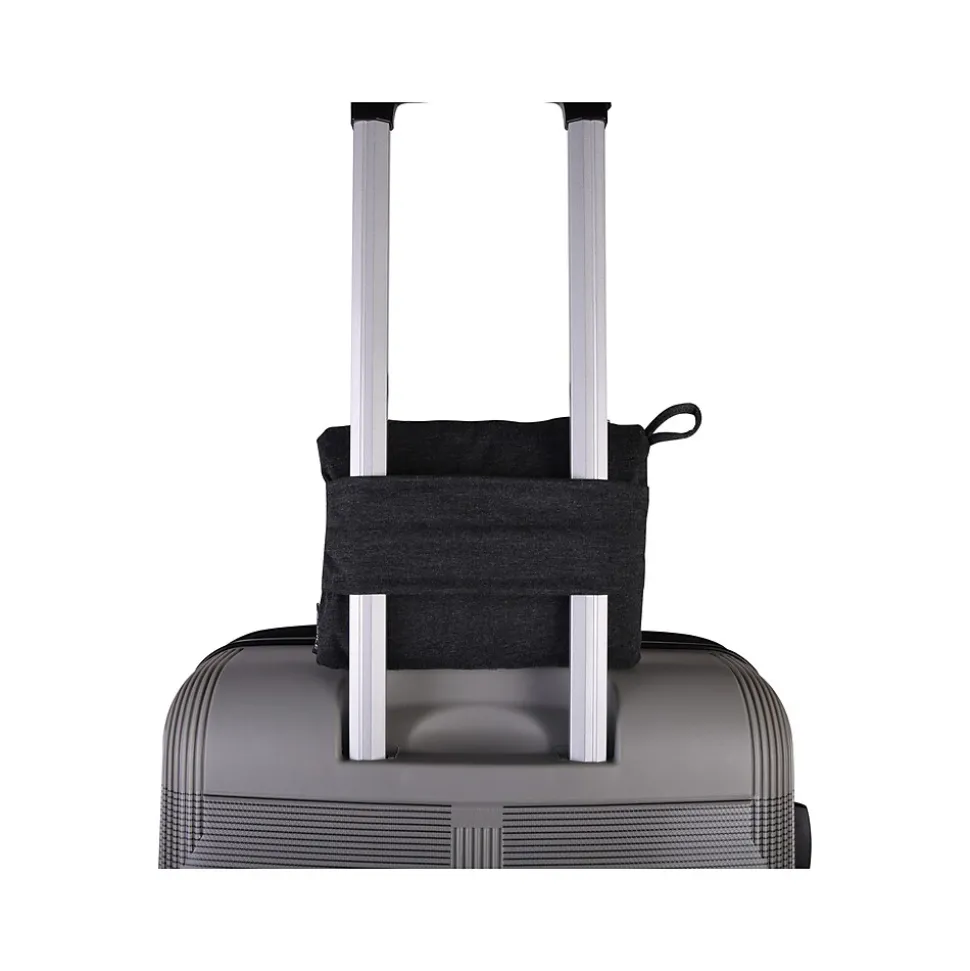 G Force Fabric Travel Blanket, 50" x 47", Gray (27119)