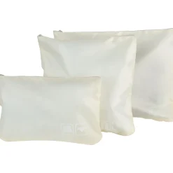 G Force 6-Piece Fabric Travel Pouch Set, Water Resistant, Cashmere (27105-CASHMERE)