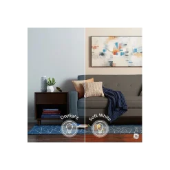 GE Basic 8.5 Watt Soft White LED General-Purpose Bulb, 2/Pack (93131320)