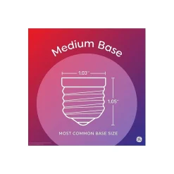 GE Basic 13 Watt Soft White LED General-Purpose Bulb, 2/Pack (93131322)