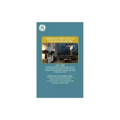 GE LED+ Timer 8 Watt Soft White LED General-Purpose Bulb (93127245)