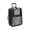 Geoffrey Beene 20" Carry-On Suitcase, 2-Wheeled, Black/Gray (GB224-21)