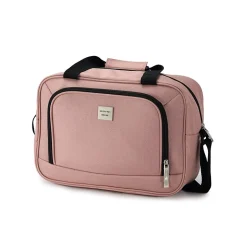 Geoffrey Beene 4-Piece Hardside Spinner Luggage Set, Pink (GB316-4)