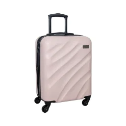 Geoffrey Beene 2-Piece Hardside Spinner Luggage Set, Blush (GB24-2)