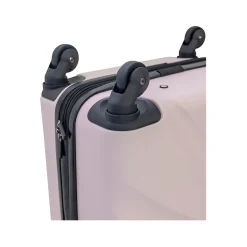 Geoffrey Beene 2-Piece Hardside Spinner Luggage Set, Blush (GB24-2)