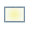 Geographics Kensington Graduation Certificates, 8.5" x 11", Blue and Gold, 15/Pack (48673)