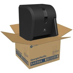 Georgia-Pacific Hardwound Paper Towel Dispenser, Black (54338A )