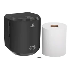 Georgia-Pacific SofPull Paper Towel Dispenser Kit, Black (58206B)