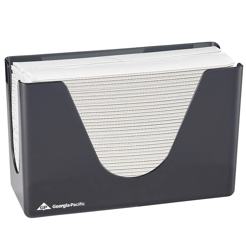 Georgia-Pacific Vista Folded Paper Towel Dispenser, Smoke (56640)