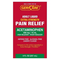 GeriCare Liquid Acetaminophen Pain Relief, 500mg, 16 oz (OC18016)