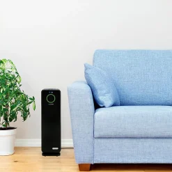 GermGuardian Smart Elite 4-in-1 True HEPA Tower Air Purifier, 5-Speed, WiFi Enabled, Black (CDAP4500BCA)