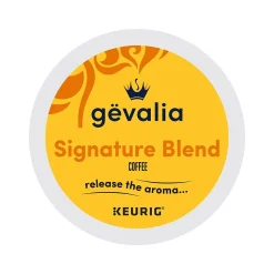 Gevalia Signature Blend Coffee Keurig K-Cup Pod, Light Roast, 96/Box (5305CT)