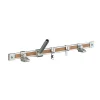 Ghent Aluminum Maprail with Cork Posting Strip, 1" x 6" (GH-MR61)