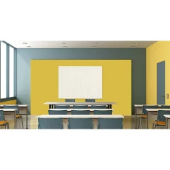 Ghent Aria Grid Glass Dry-Erase Whiteboard, 2'H x 3'W (GRPARIASN21G-23)