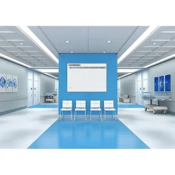Ghent Aria OR Schedule Magnetic Glass Dry-Erase Whiteboard, 3'H x 4'W (GRPARIASM13S-34)