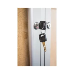 Ghent Cork Enclosed Bulletin Board, Aluminum Frame, 3'H x 2'W (PA13624K)