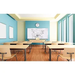 Ghent M1 Series Porcelain Dry-Erase Whiteboard, Aluminum Frame, 10' x 4' (M1-410-4)