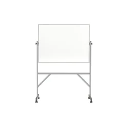 Ghent Melamine Dry-Erase Whiteboard, Aluminum Frame, 4' x 3' (ARMM34)