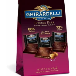 Ghirardelli Luxe Assorted Flavors Dark Chocolate Candy Bar, 15.01 oz. (220-01102)