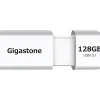 Gigastone 128GB USB 3.1 Type-A Flash Drive, White (GS-U3128GBWH-BC)