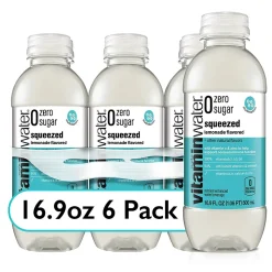 Glaceau Vitaminwater Zero Squeezed Lemonade Energy Drink 16.9 Fl. Oz., 24/Carton (00786162003508)