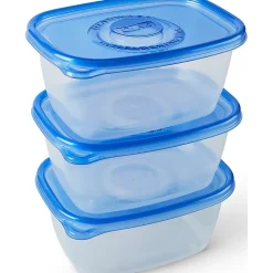 Glad® Deep Dish Containers, 64 Oz., 3/Pack (70045)