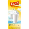 Glad OdorShield 4 Gallon Kitchen Trash Bags,Fresh Clean, 26/Box (78812)