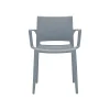 Global Bakhita Polypropylene Banquet/Reception Chair, Char, 4/Carton (6750CHA)