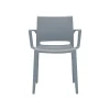 Global Bakhita Polypropylene Banquet/Reception Chair, Milk 4/Carton (6750MLK)