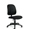 Global Goal Jenny Fabric Low Back Task Chair, Slate