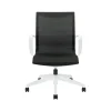 Global Solar Mesh Conference Chair, White/Black (8457MDN)