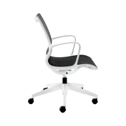 Global Solar Mesh Conference Chair, White/Black (8457MDN)