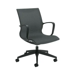 Global Solar Mesh Conference Chair, Gray/Black (8456STM)