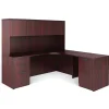 Global Superior BUNDLE12 Workstation, Mahogany
