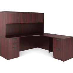 Global Superior BUNDLE12 Workstation, Mahogany