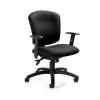 Global Supra x Jenny Fabric Medium Back Multi-Tilter Chair, Ebony