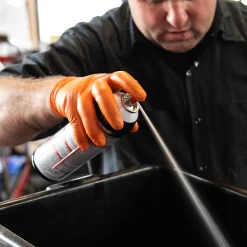 Gloveworks GWON Nitrile Gloves, XX-Large, Orange, 100/Box, 10 Boxes/Carton (GWON49100XX)