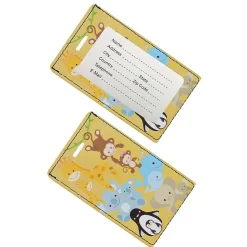 Go Green Power Travergo Animals Luggage Tag, Animals (TR1270)