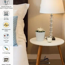 GoGreen Power 20' Extension Cords, 3-Outlet, 16 AWG, Brown, 3/Pack (GG-24820-3)